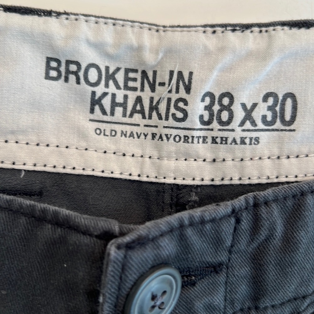 Mens old navy khakis